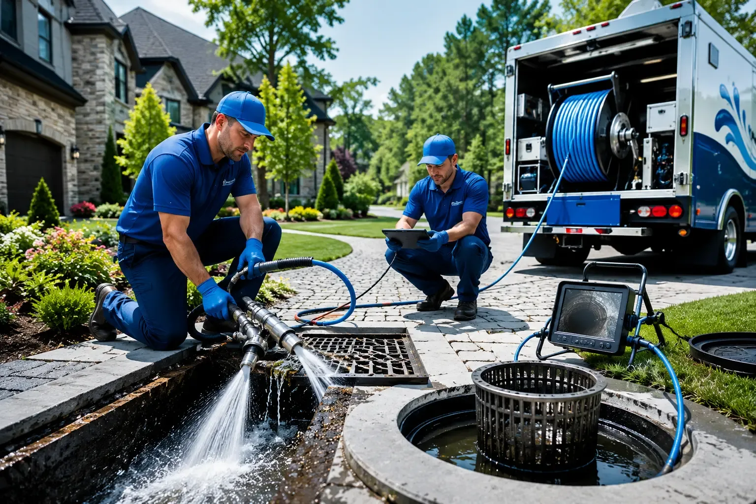 Local outdoor drain cleaning professionals in Bennington, NE