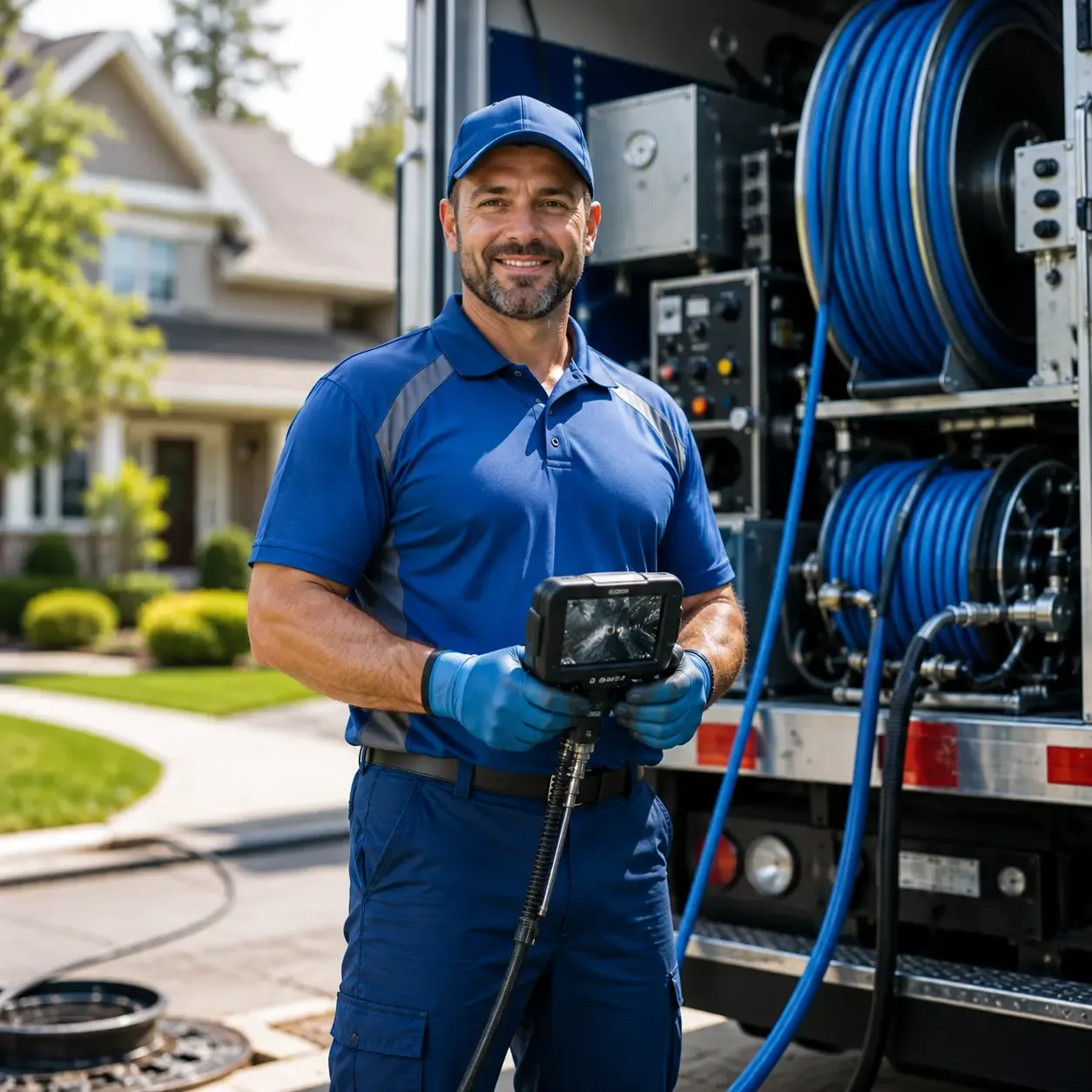 Local outdoor drain cleaning specialists in Bennington, NE